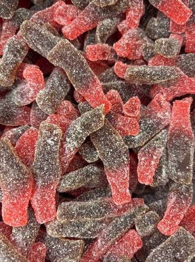 Bouteille Cola cerise sucrés